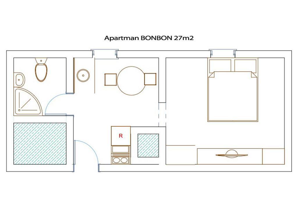 Apartment Centerlux Сараево Экстерьер фото